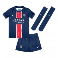 Camisa de Futebol Paris Saint-Germain Achraf Hakimi #2 Equipamento Principal Infantil 2024-25 Manga Curta (+ Calças curtas)
